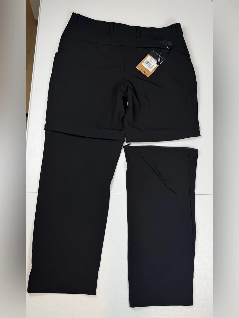NWT The North Face Pants Paramount Convertible Hiking Men’s 36x30 Short Black‎
